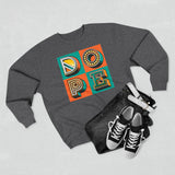 “typoGRAPHICall” Dope (square) - Premium Crewneck Sweatshirt