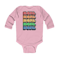 Dope (crayon) - Infant Long Sleeve Bodysuit