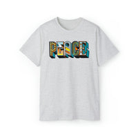 “typoGRAPHICall” Peace - Unisex Ultra Cotton Tee