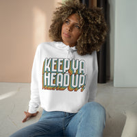 Keep Ya Head Up!, v. 2 - Crop Hoodie