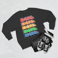 Dope (crayon) - Unisex Premium Crewneck Sweatshirt