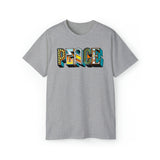 “typoGRAPHICall” Peace - Unisex Ultra Cotton Tee