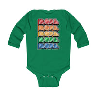 Dope (crayon) - Infant Long Sleeve Bodysuit