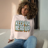 Keep Ya Head Up!, v. 2 - Crop Hoodie