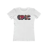 “typo-GRAPHIC-all” Epic, V. 2 - Women's The Boyfriend Tee