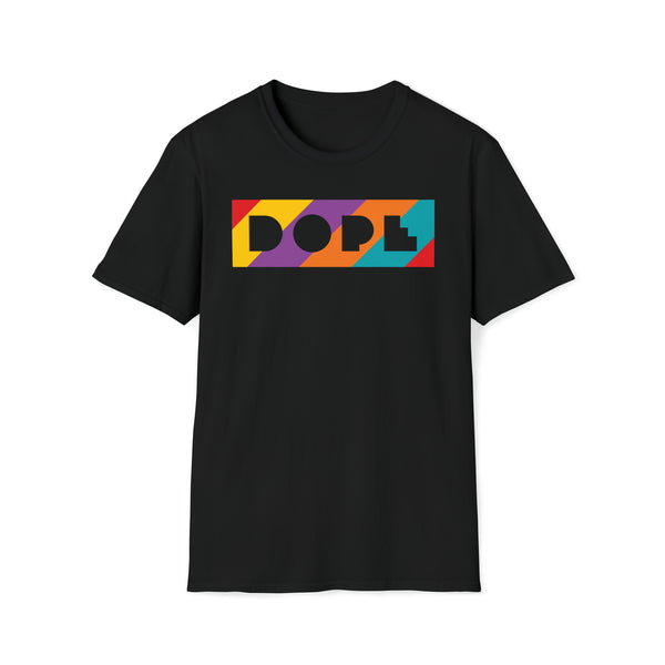 Dope Colorblock, v1 - Unisex Softstyle T-Shirt