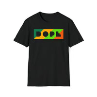 Dope Colorblock, v3 - Unisex Softstyle T-Shirt