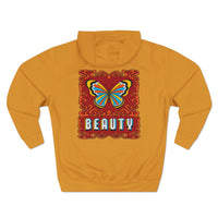 Beauty 2-Sided Unisex Premium Pullover Hoodie