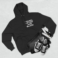 Young, Gifted and Black (bold) 2-Sided Unisex Premium Pullover Hoodie